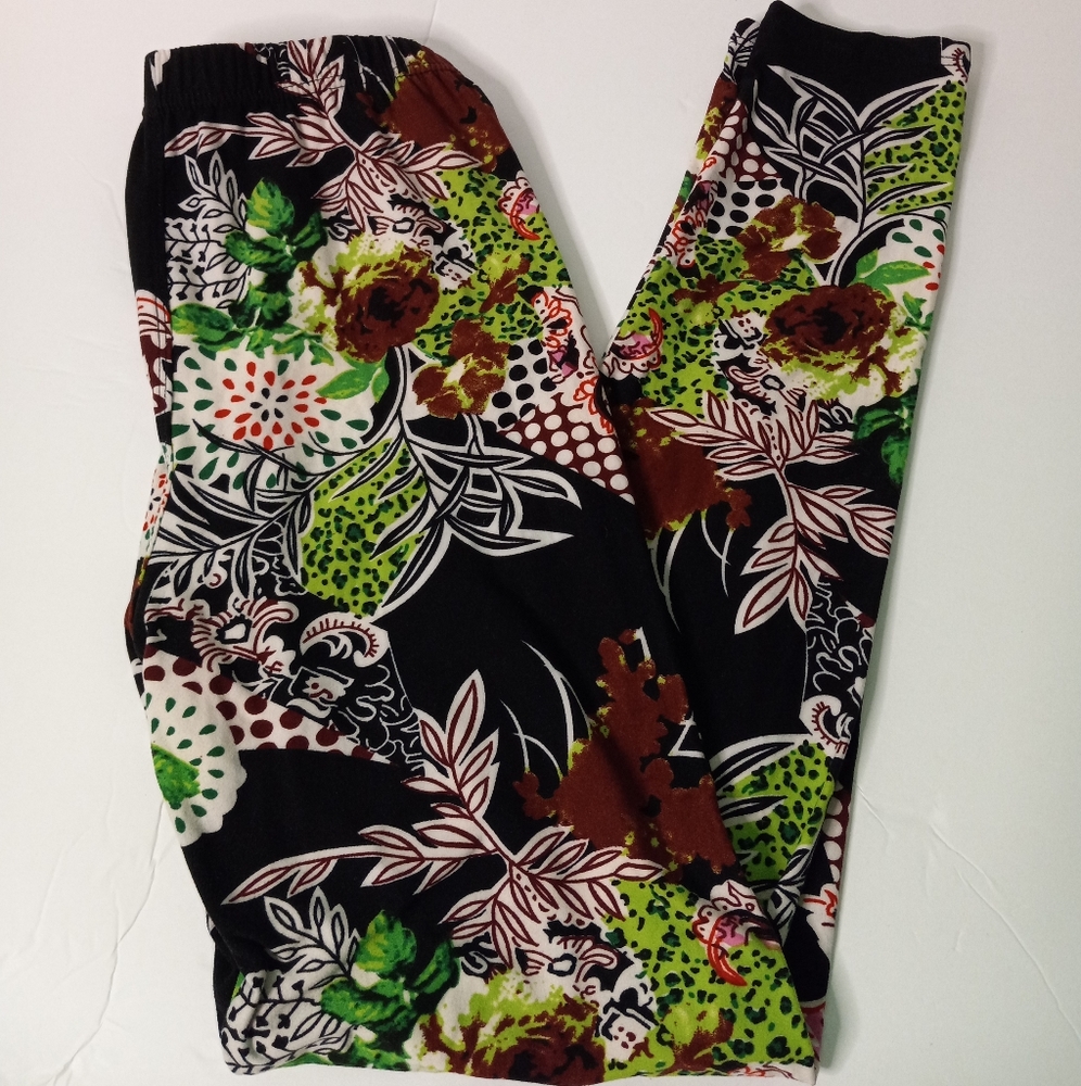 Safari print leggings